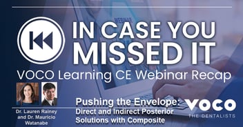 In Case You Missed It: Pushing the Envelope - Direct and Indirect Posterior Solutions with Composite by Dr. Lauren Rainey and Dr. Mauricio Watanabe