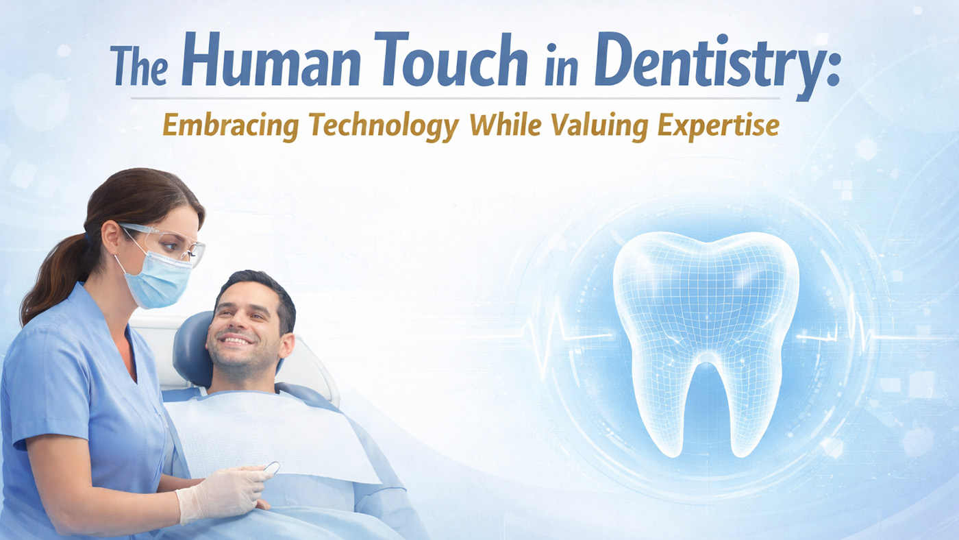 The Human Touch in Dentistry: Embracing Technology While Valuing Expertise